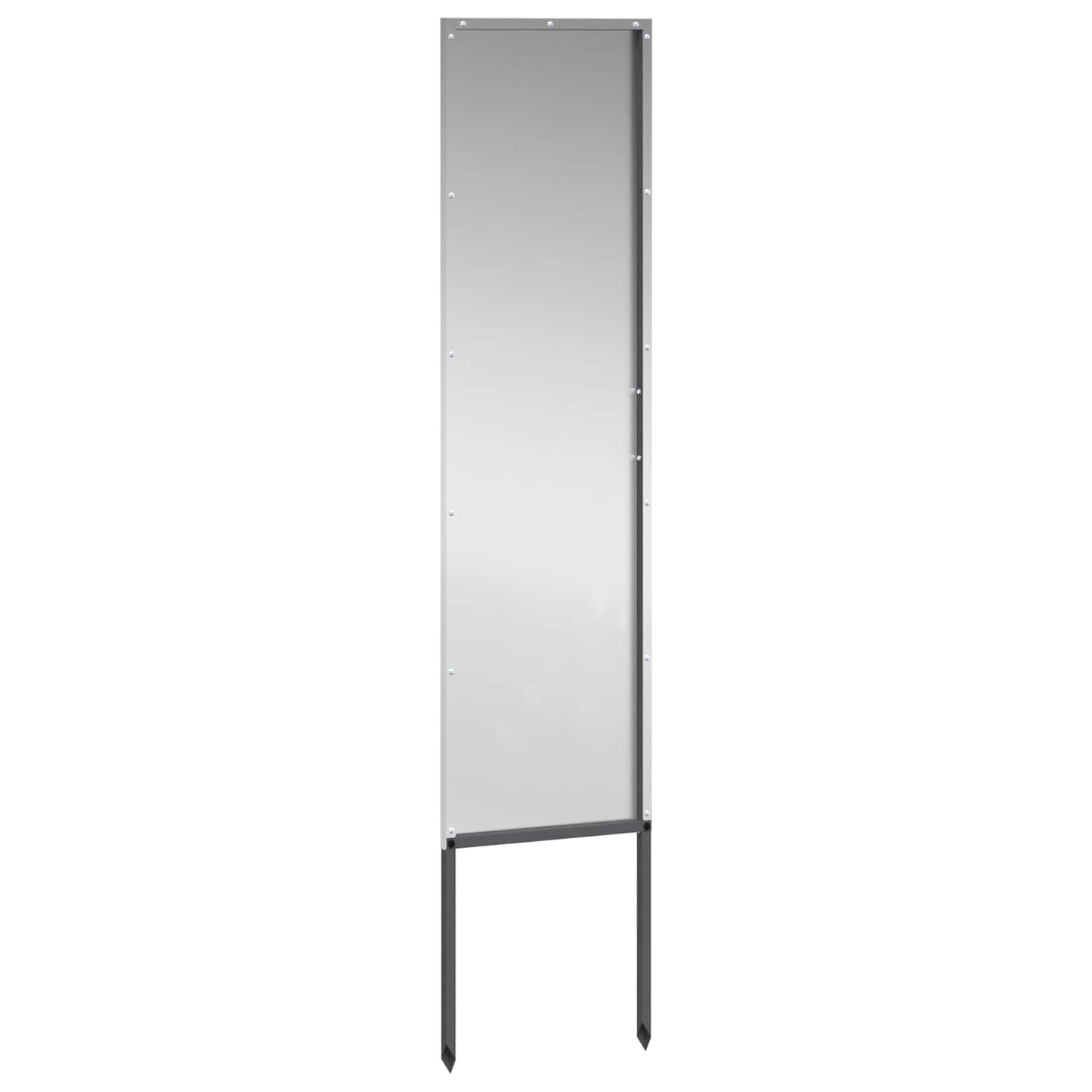 Schermo per privacy in giardino Traforo Argento 32 x 140 cm | homemem39