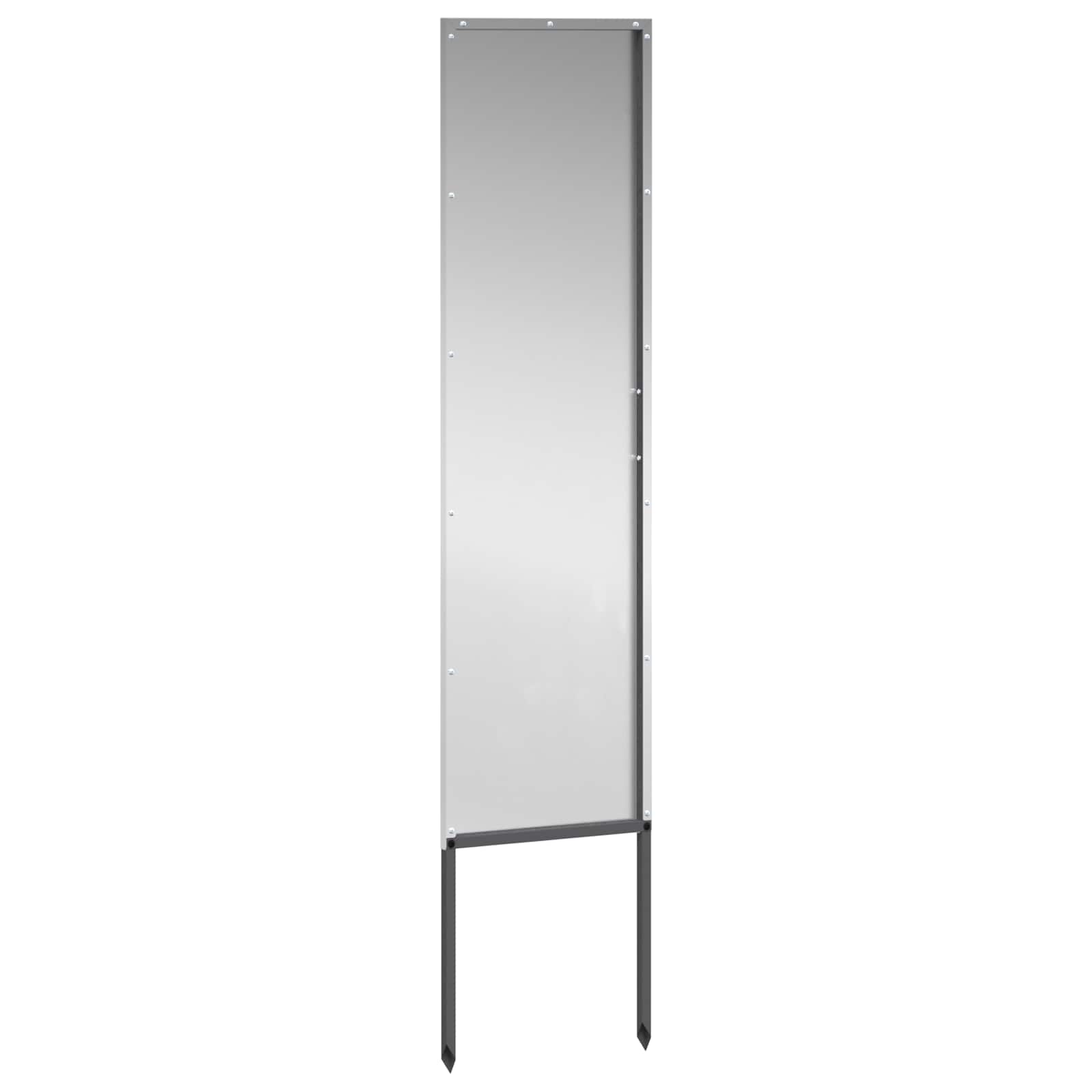 Schermo per privacy in giardino Traforo Argento 32 x 140 cm | homemem39
