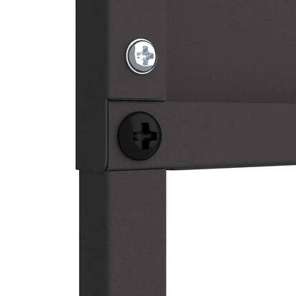 Schermo per privacy in giardino Floreale Nero 32 x 140 cm