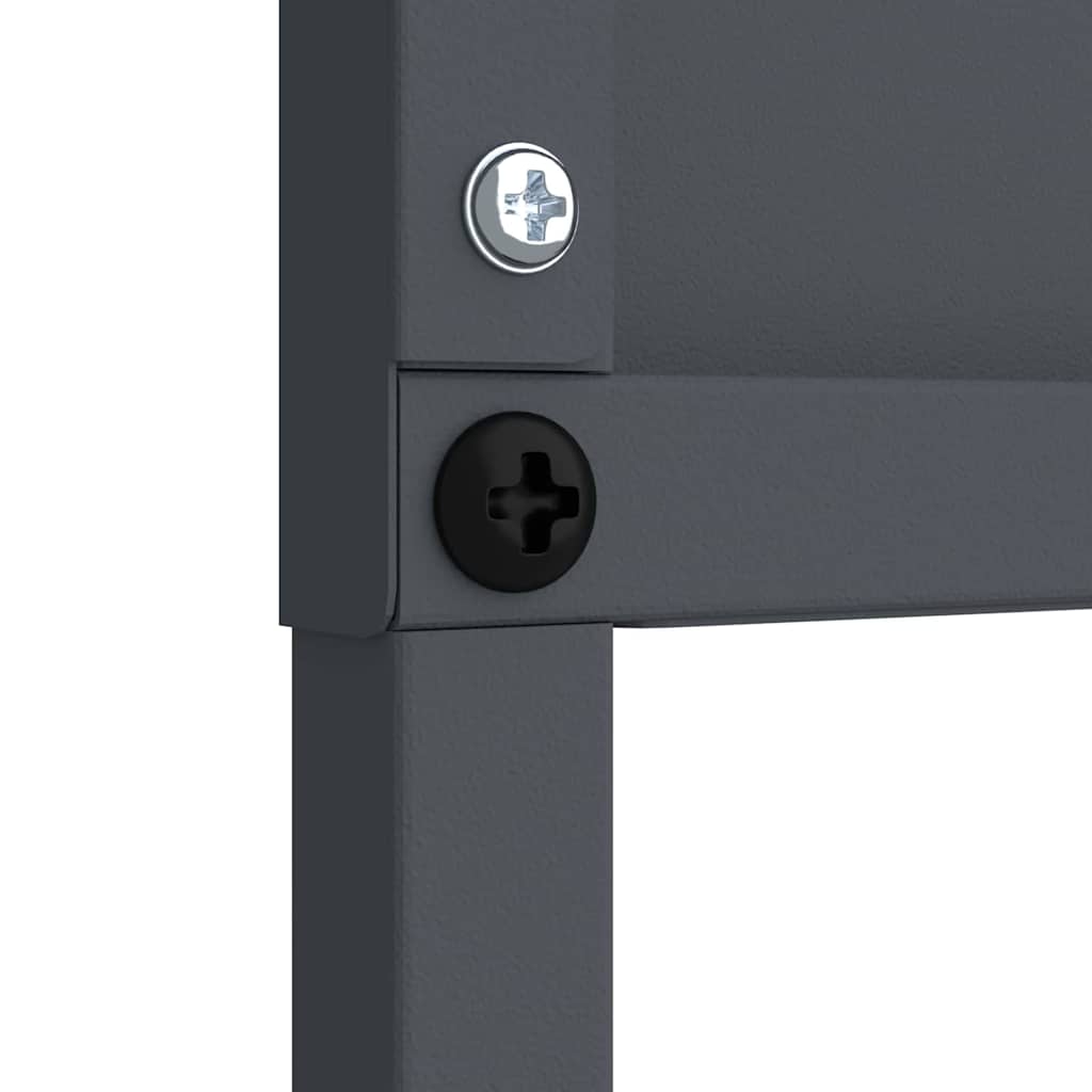 Schermo per privacy in giardino Floreale Antracite 32 x 140 cm