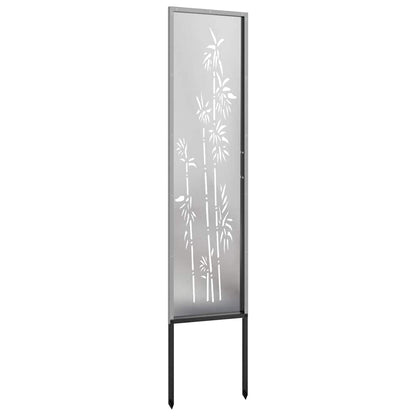 Schermo per privacy in giardino Floreale Argento 32 x 140 cm