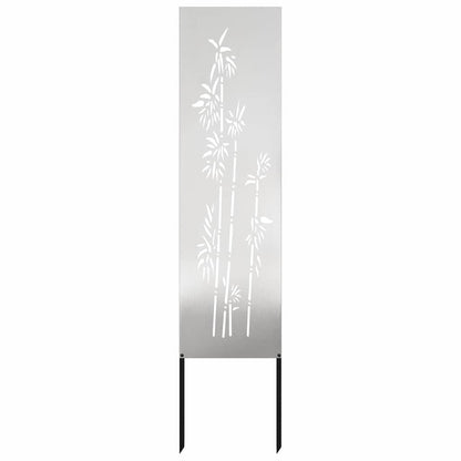 Schermo per privacy in giardino Floreale Argento 32 x 140 cm