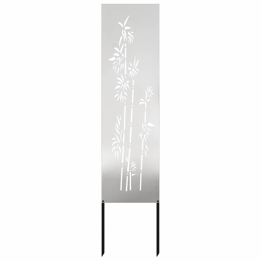Schermo per privacy in giardino Floreale Argento 32 x 140 cm