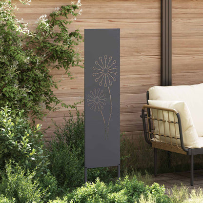 Schermo per privacy in giardino Traforo Antracite 32 x 140 cm