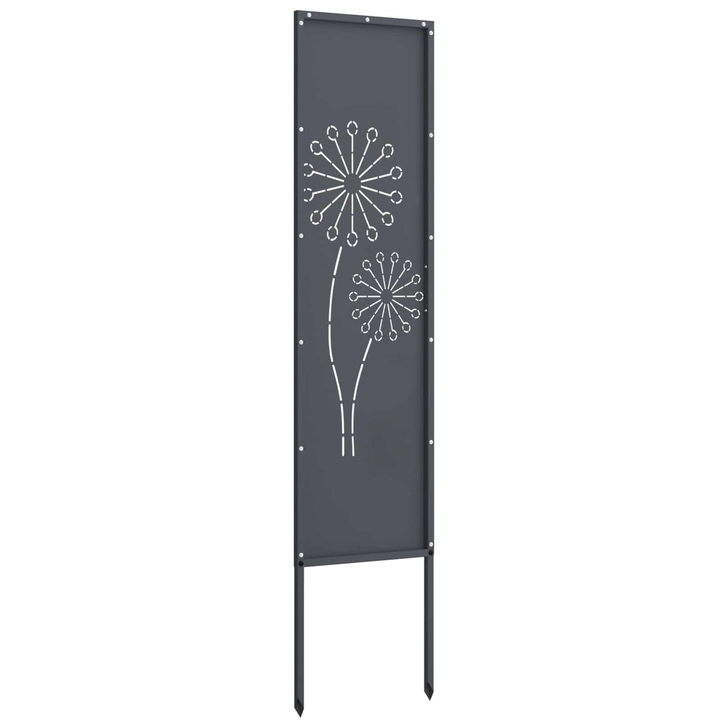 Schermo per privacy in giardino Traforo Antracite 32 x 140 cm