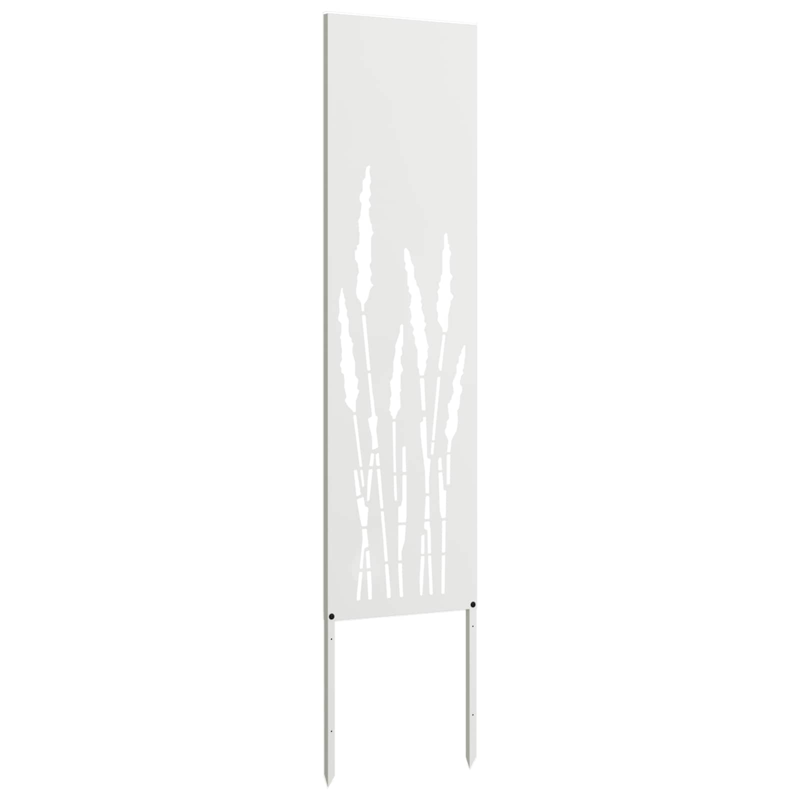 Schermo per privacy in giardino Traforo Bianco 32 x 140 cm | homemem39
