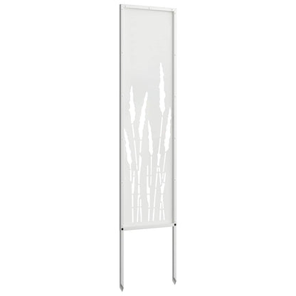 Schermo per privacy in giardino Traforo Bianco 32 x 140 cm | homemem39