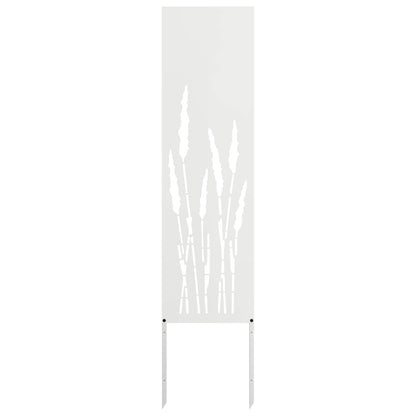 Schermo per privacy in giardino Traforo Bianco 32 x 140 cm | homemem39