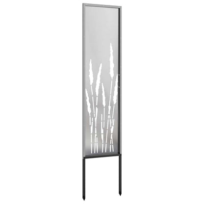 Schermo per privacy in giardino Traforo Argento 32 x 140 cm
