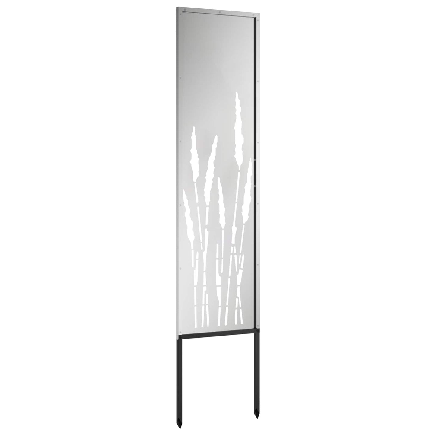 Schermo per privacy in giardino Traforo Argento 32 x 140 cm