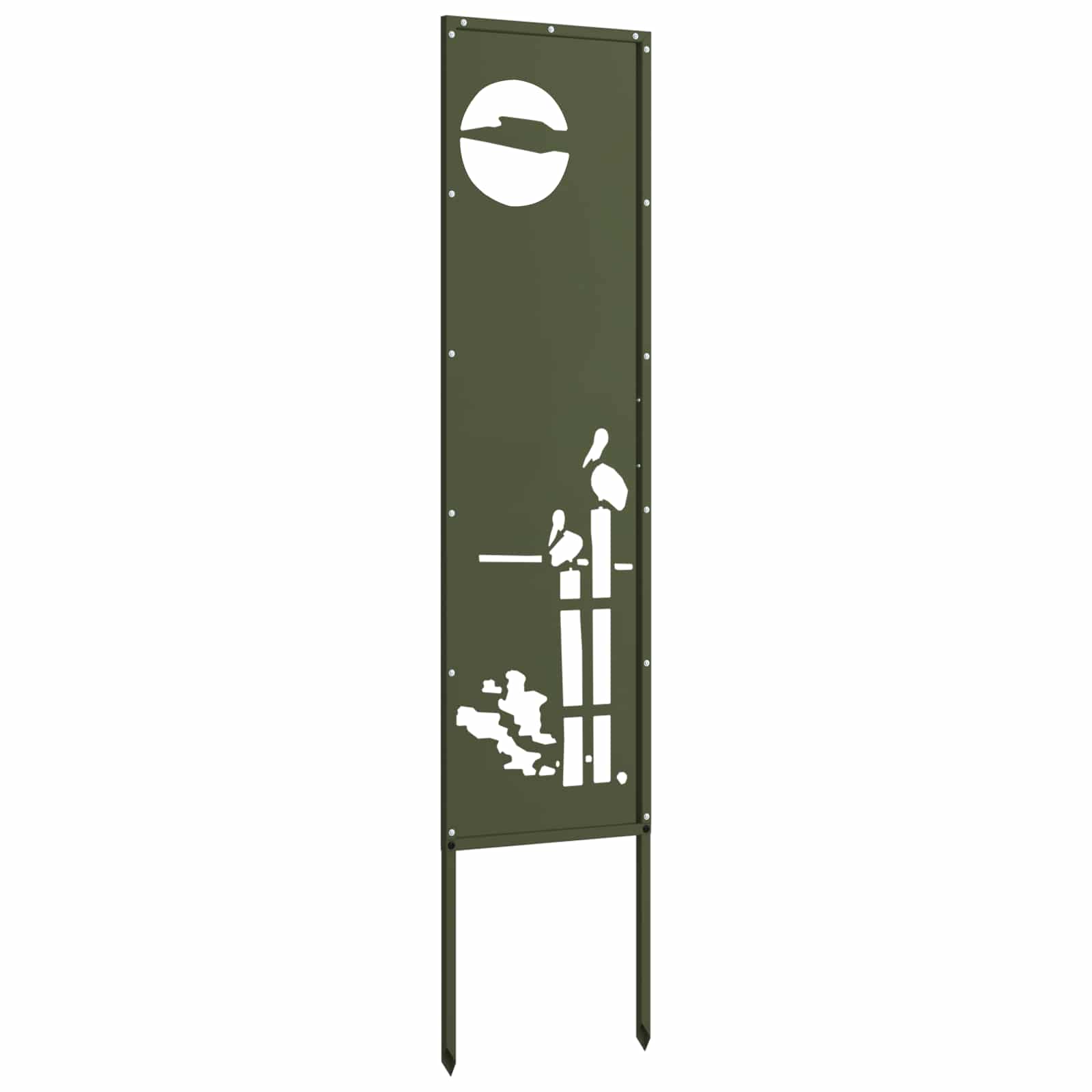 Schermo per privacy in giardino Oliver verde 32 x 140 cm | homemem39