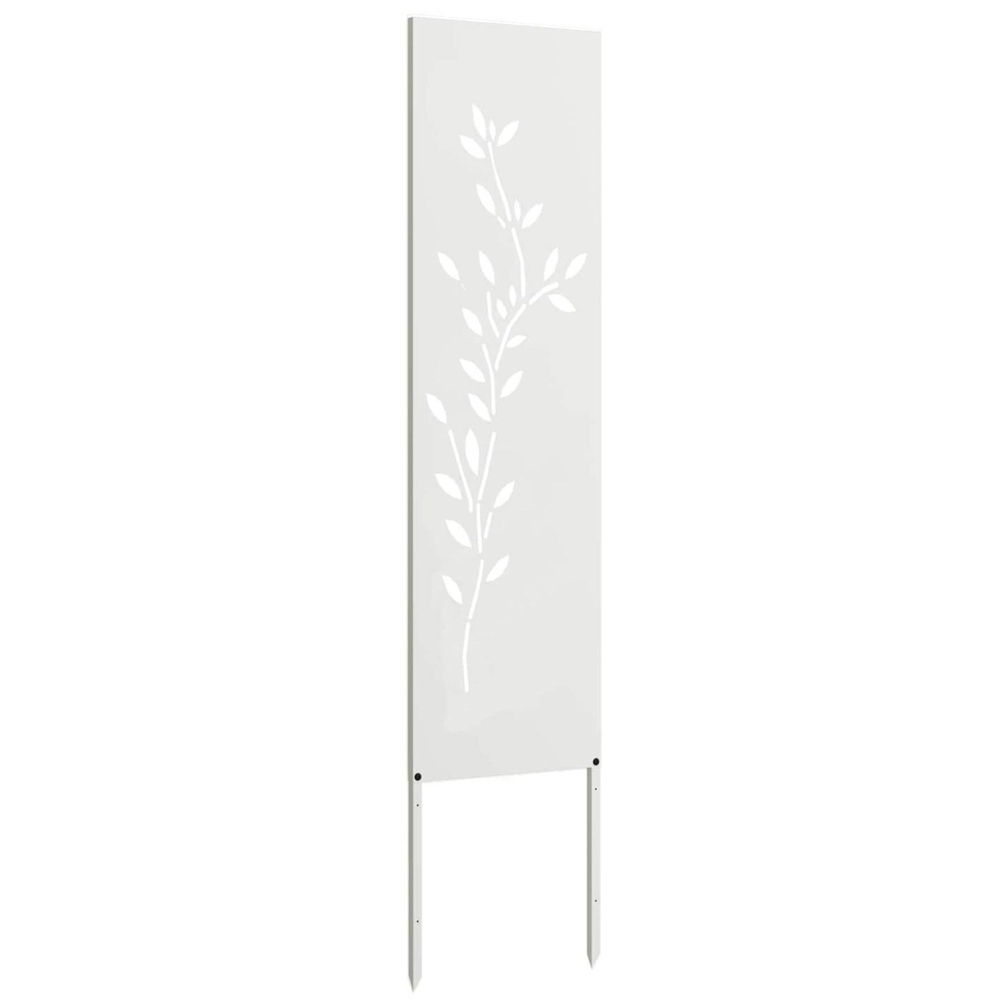 Schermo per privacy in giardino Floreale Bianco 32 x 140 cm