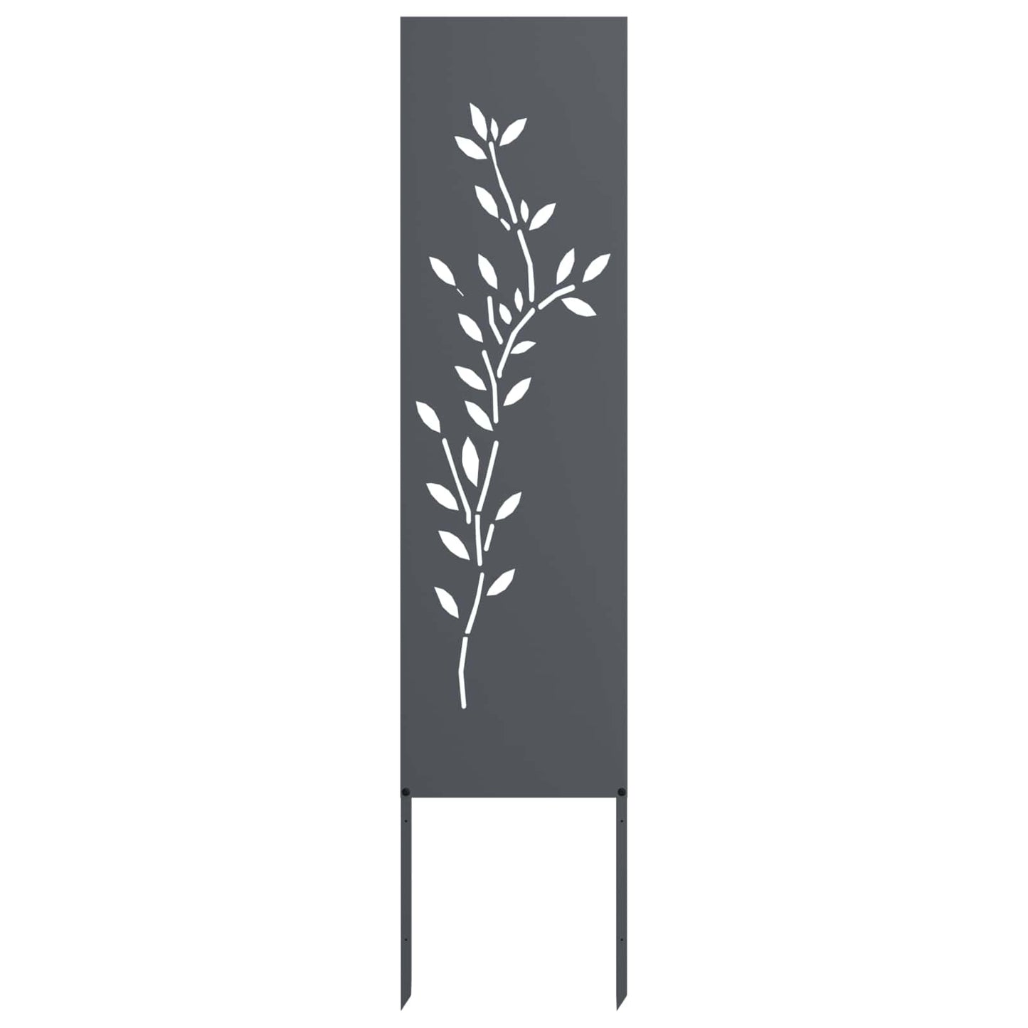 Schermo per privacy in giardino Floreale Antracite 32 x 140 cm | homemem39