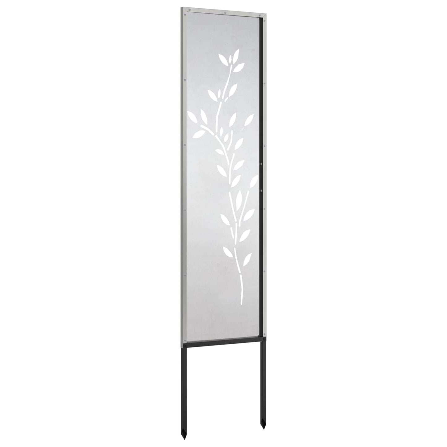Schermo per privacy in giardino Floreale Argento 32 x 140 cm