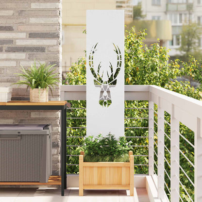Schermo per privacy in giardino Bianco 32 x 140 cm | homemem39