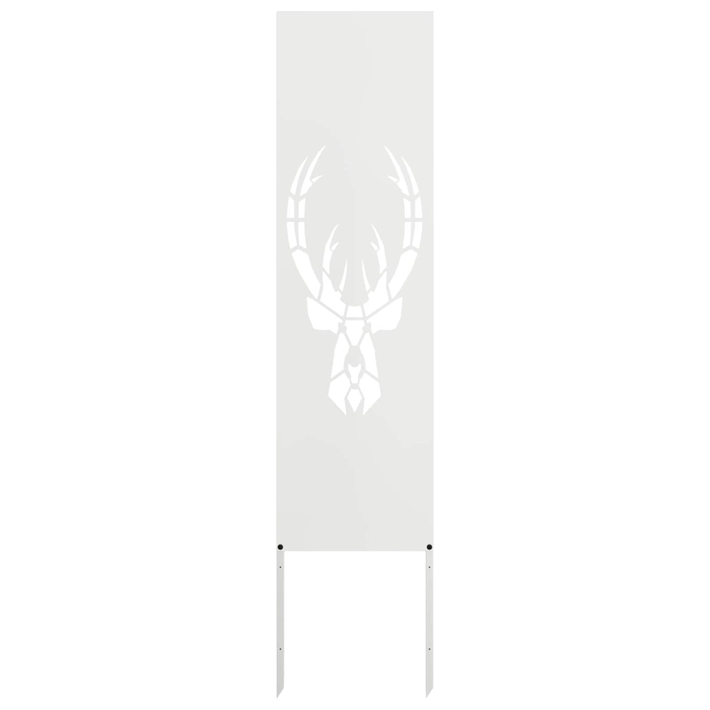 Schermo per privacy in giardino Bianco 32 x 140 cm | homemem39