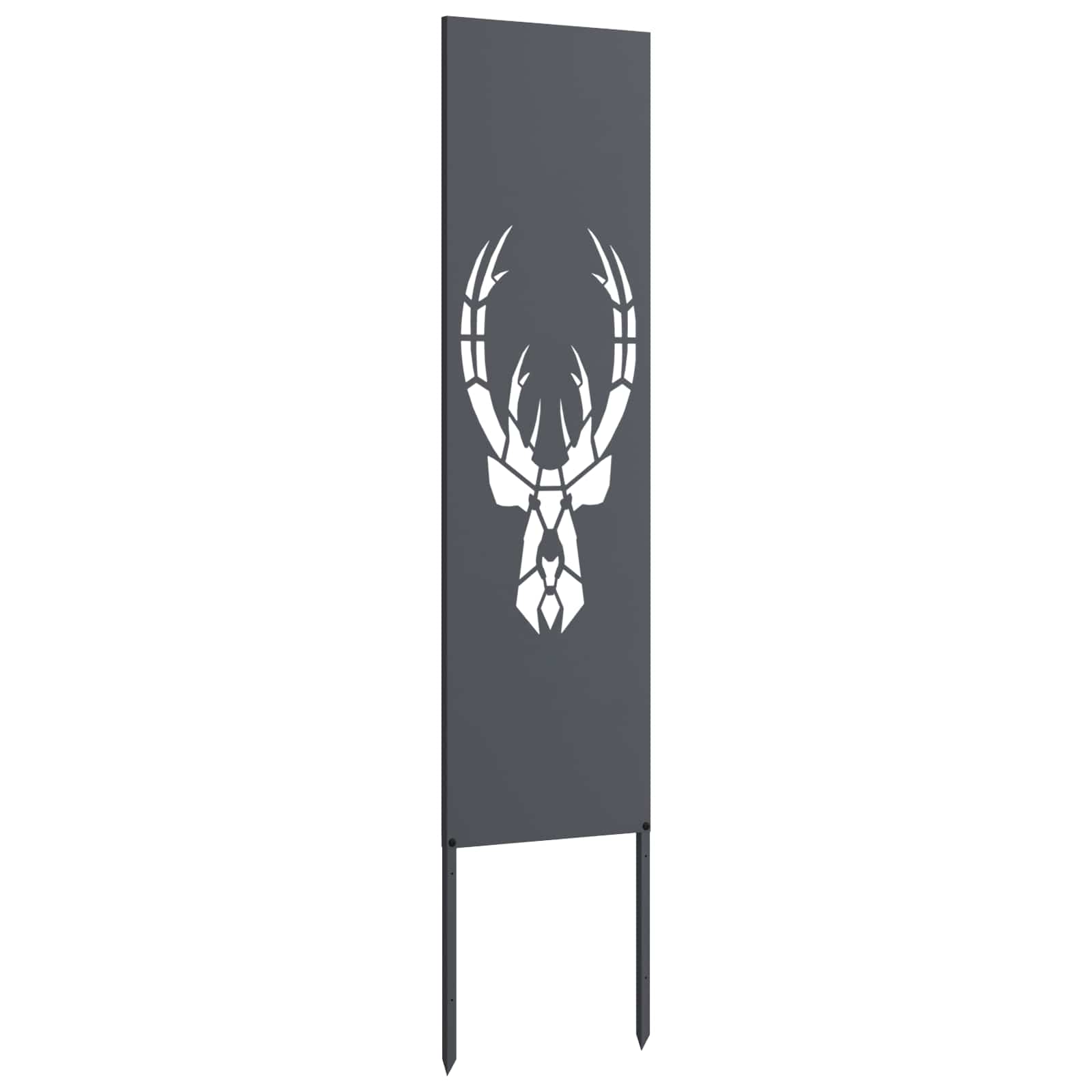 Schermo per privacy in giardino Antracite 32 x 140 cm | homemem39