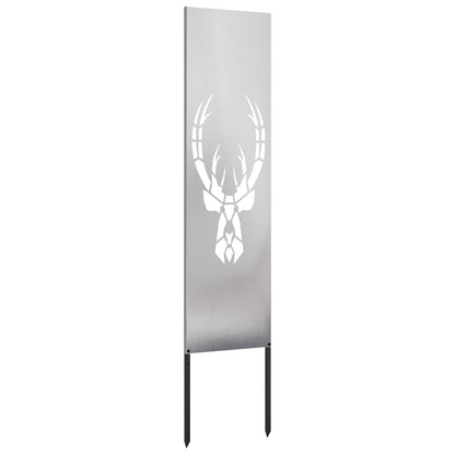 Schermo per privacy in giardino Argento 32 x 140 cm | homemem39