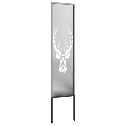 Schermo per privacy in giardino Argento 32 x 140 cm | homemem39
