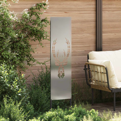 Schermo per privacy in giardino Argento 32 x 140 cm | homemem39