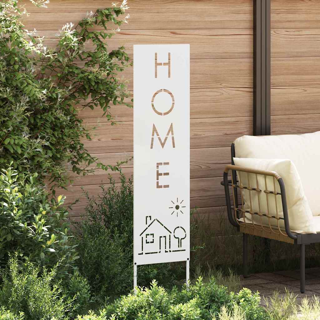 Schermo per privacy in giardino Traforo Bianco 32 x 140 cm