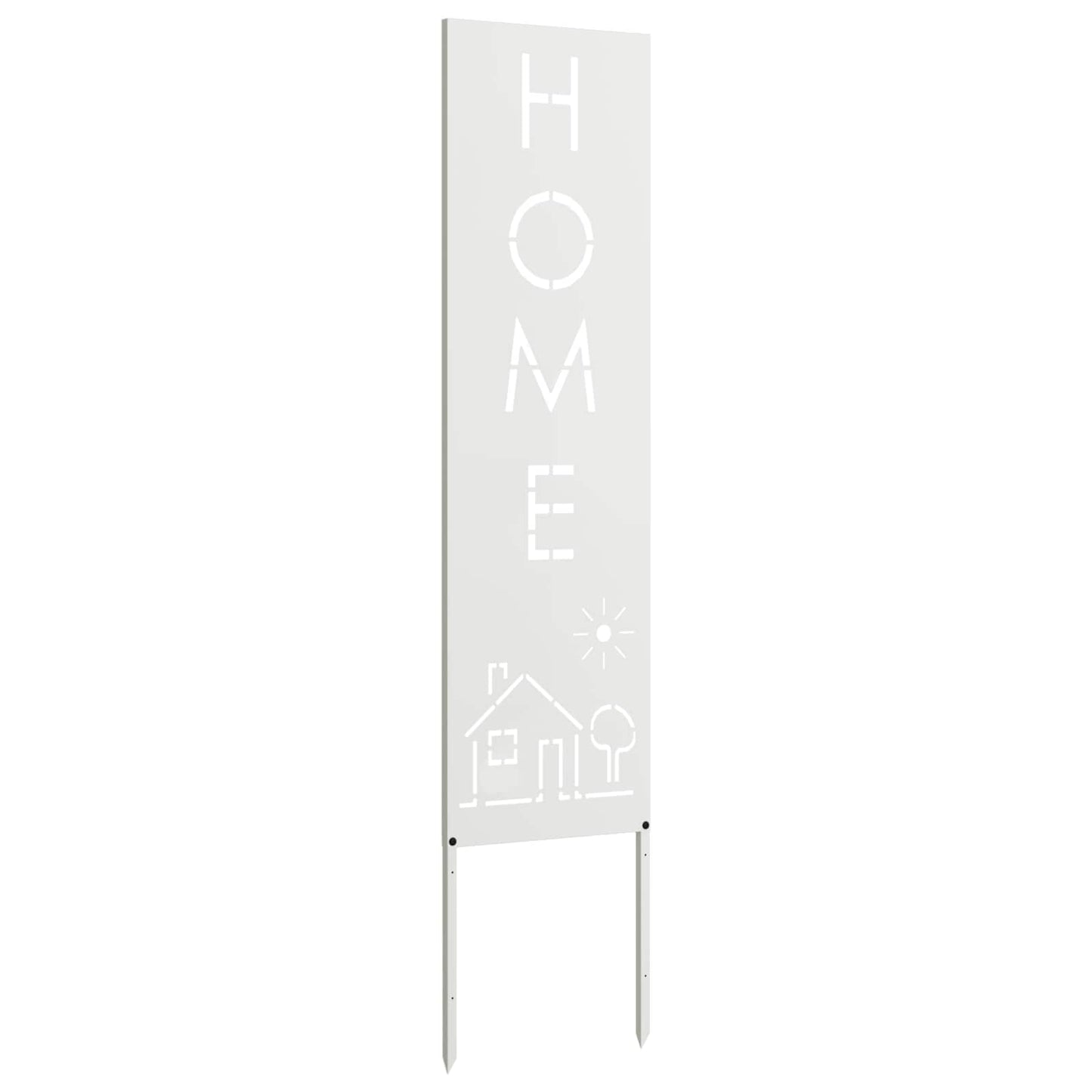 Schermo per privacy in giardino Traforo Bianco 32 x 140 cm