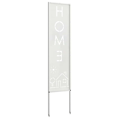 Schermo per privacy in giardino Traforo Bianco 32 x 140 cm