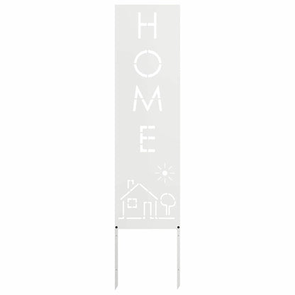 Schermo per privacy in giardino Traforo Bianco 32 x 140 cm