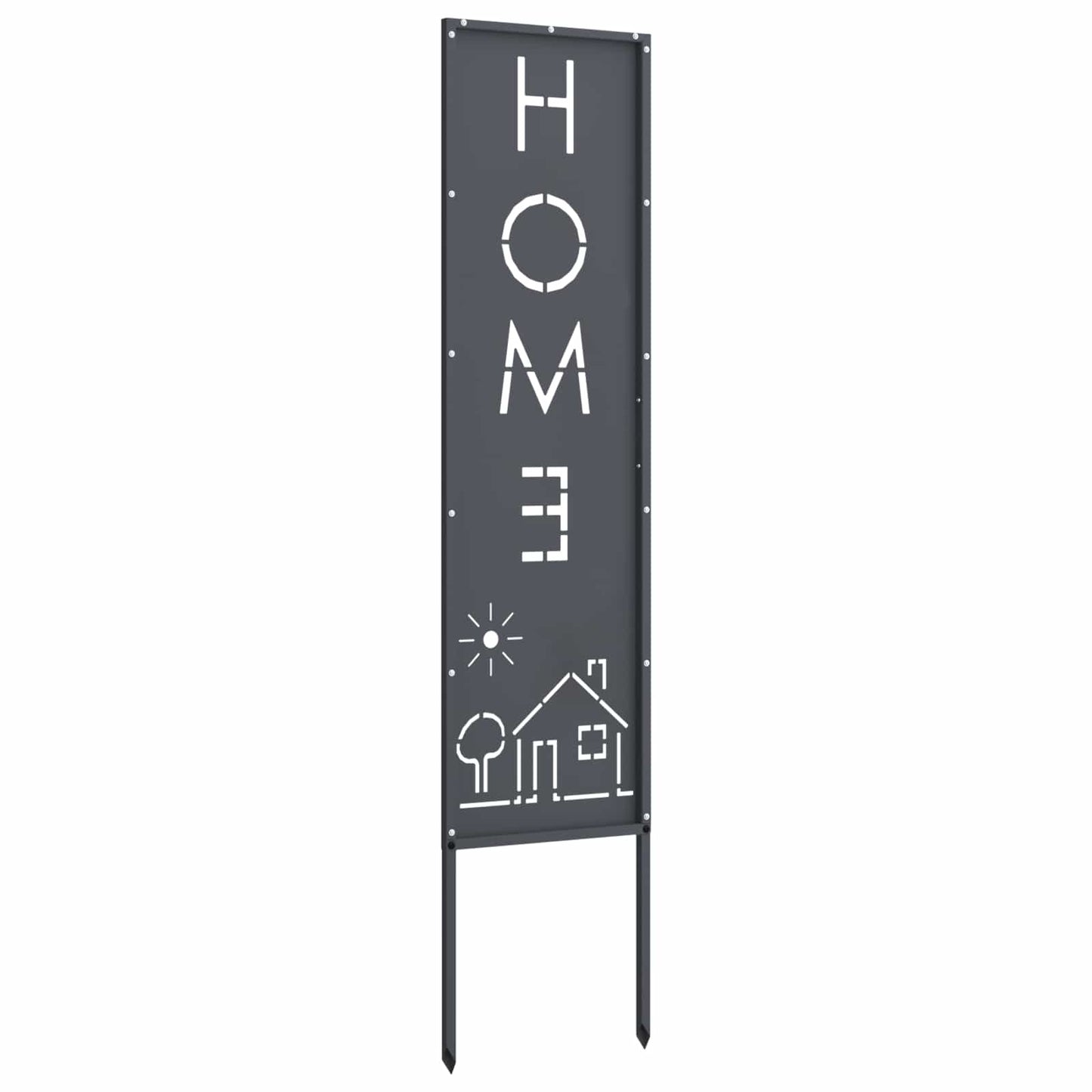 Schermo per privacy in giardino Traforo Antracite 32 x 140 cm