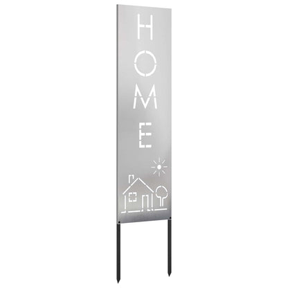 Schermo per privacy in giardino Traforo Argento 32 x 140 cm