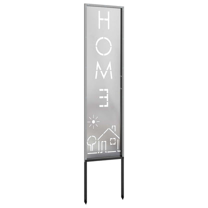 Schermo per privacy in giardino Traforo Argento 32 x 140 cm