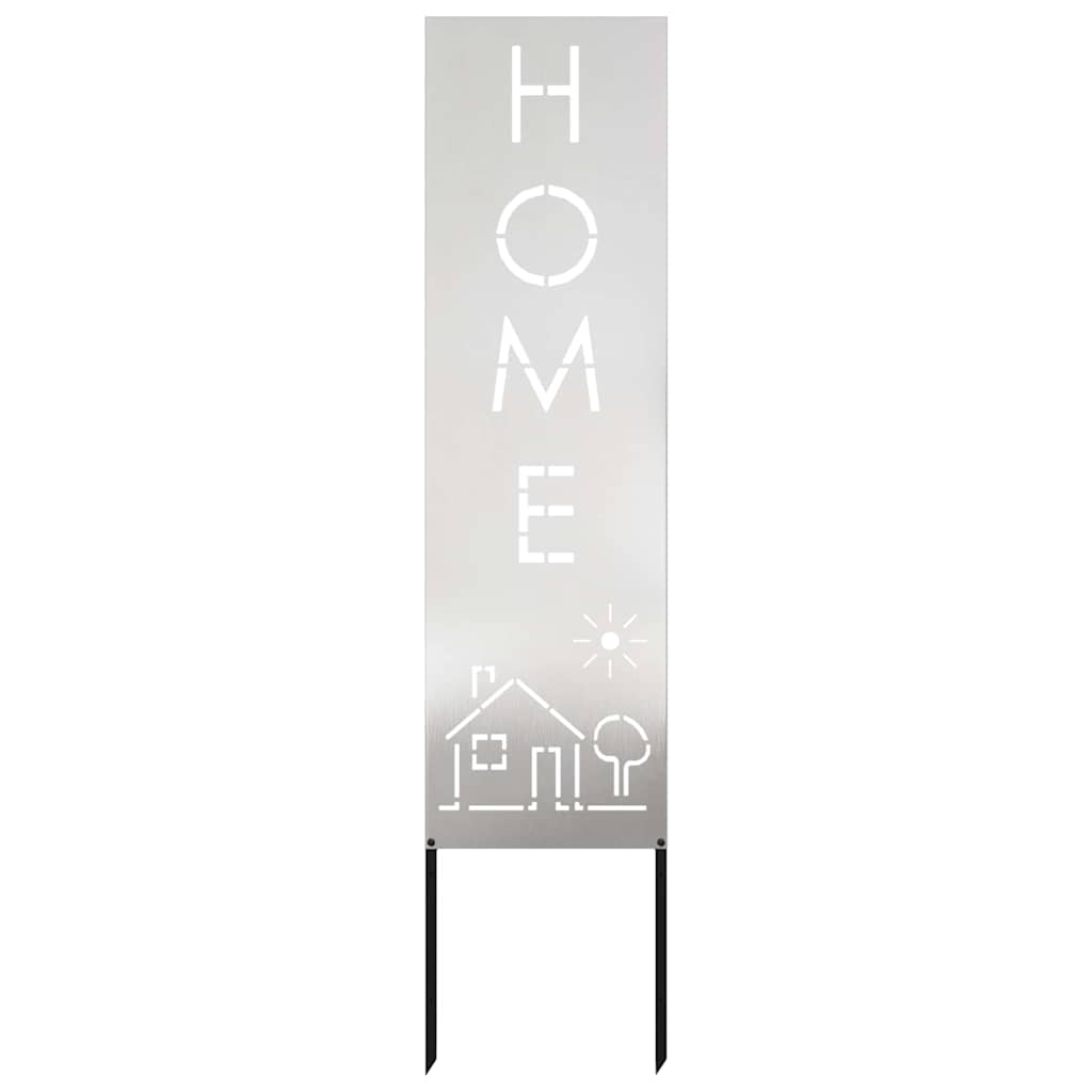 Schermo per privacy in giardino Traforo Argento 32 x 140 cm