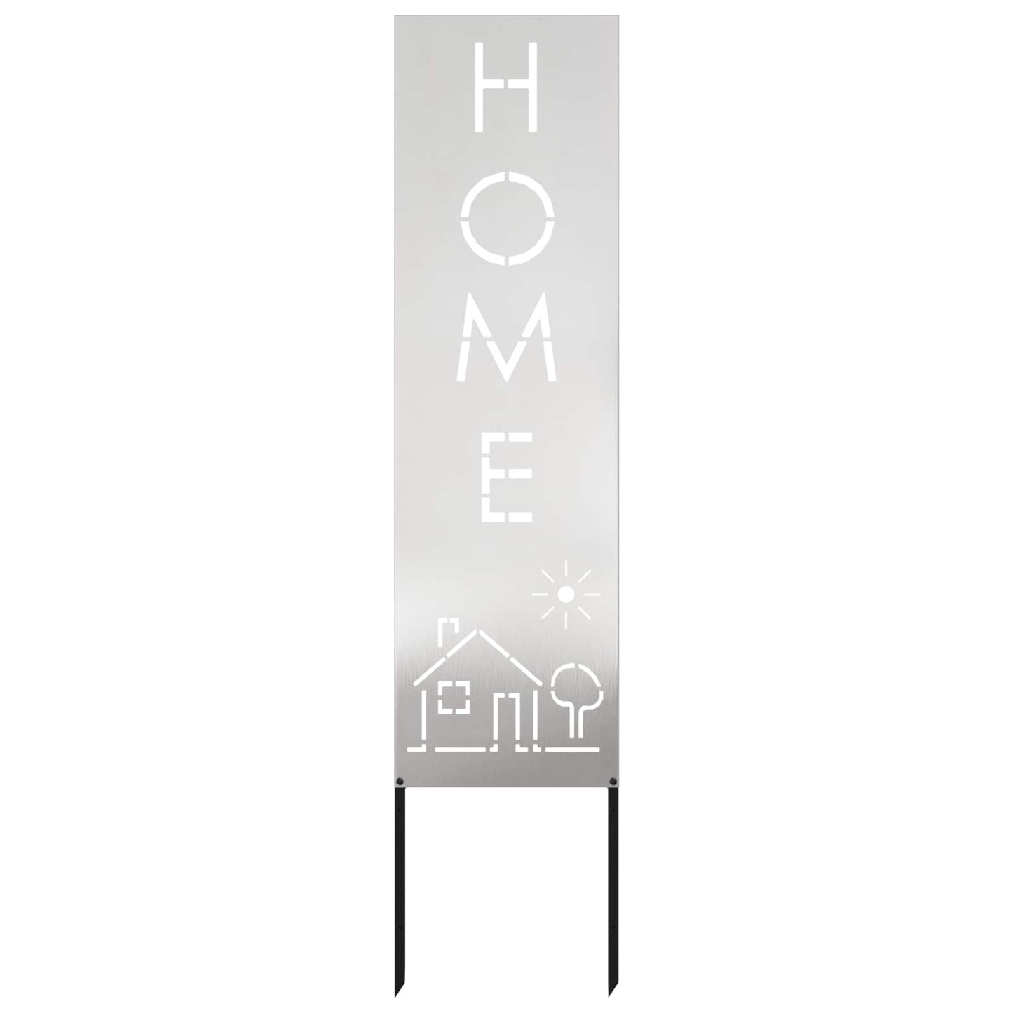Schermo per privacy in giardino Traforo Argento 32 x 140 cm