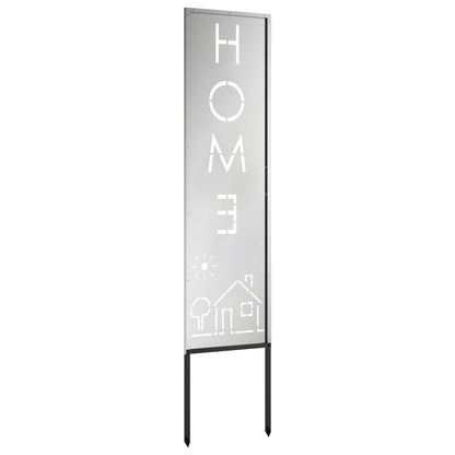 Schermo per privacy in giardino Traforo Argento 32 x 140 cm
