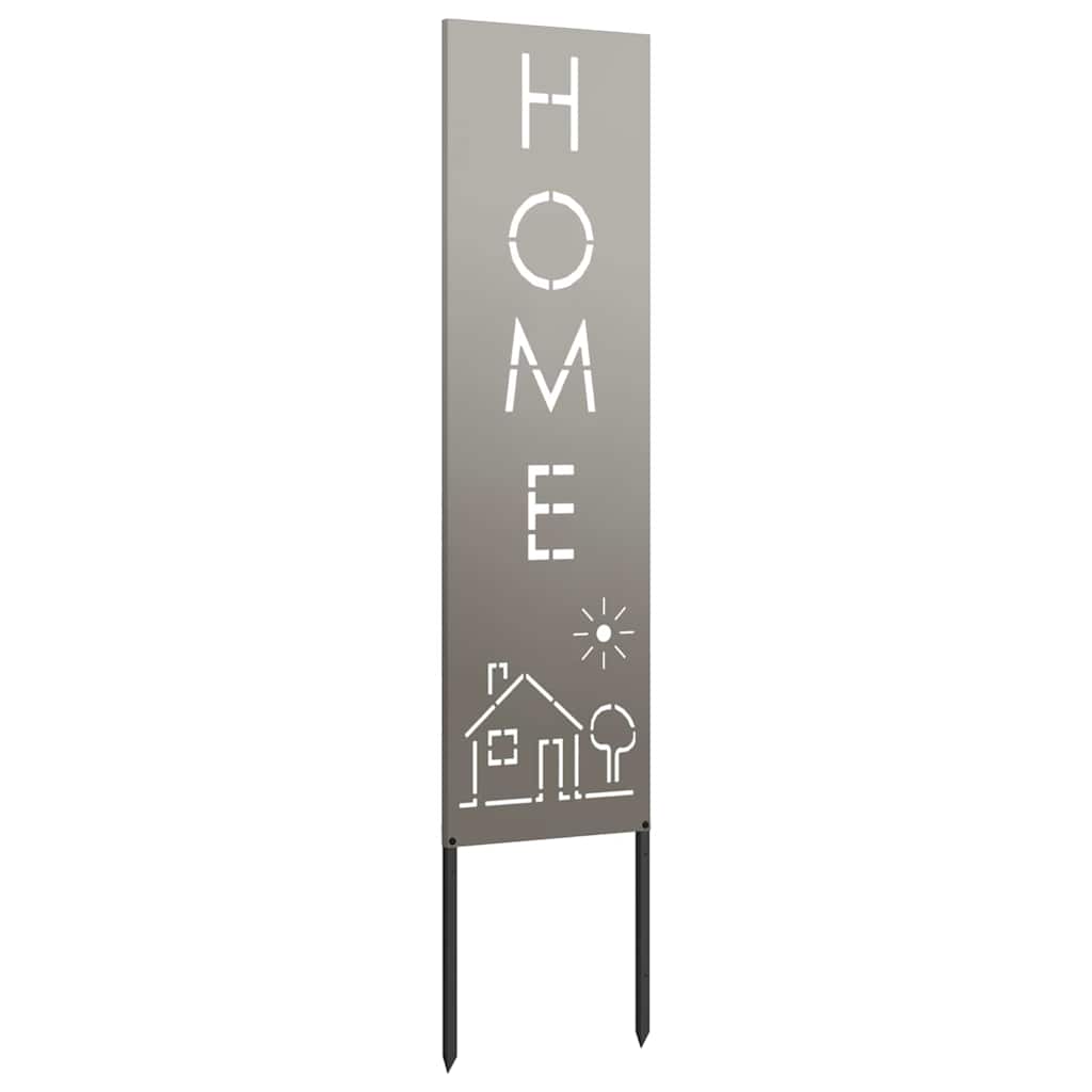 Schermo per privacy in giardino Traforo Ruggine 32 x 140 cm