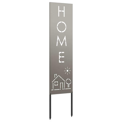 Schermo per privacy in giardino Traforo Ruggine 32 x 140 cm