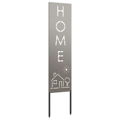 Schermo per privacy in giardino Traforo Ruggine 32 x 140 cm