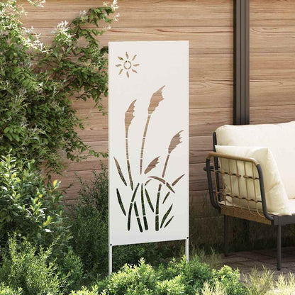 Schermo per privacy in giardino Traforo Bianco 50 x 140 cm