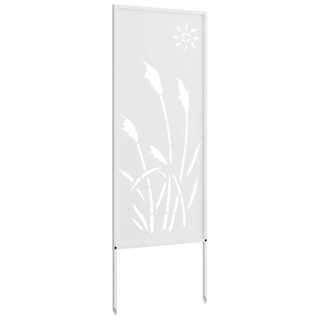 Schermo per privacy in giardino Traforo Bianco 50 x 140 cm