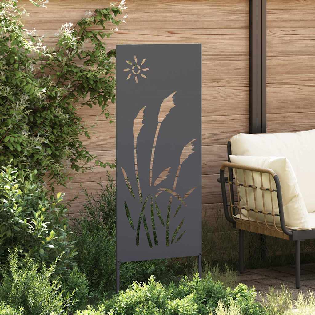 Schermo per privacy in giardino Traforo Antracite 50 x 140 cm