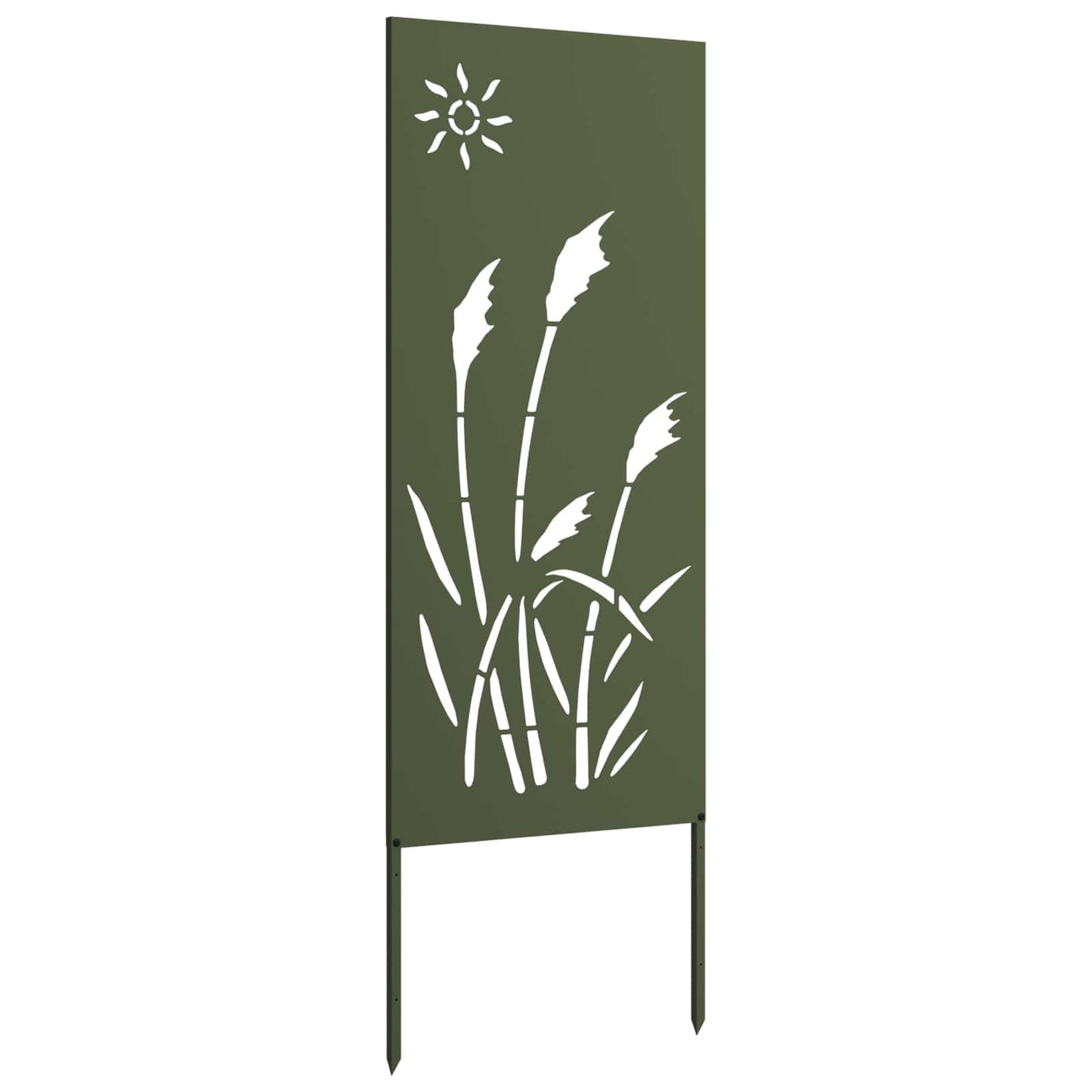 Schermo per privacy in giardino Oliver verde 50 x 140 cm | homemem39