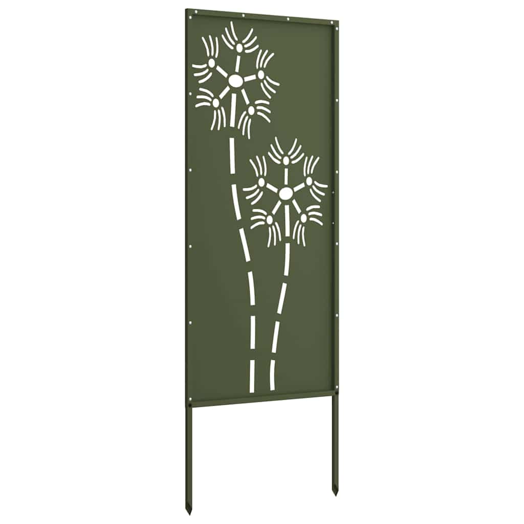 Schermo per privacy in giardino Oliver verde 50 x 140 cm