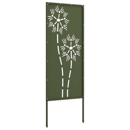 Schermo per privacy in giardino Oliver verde 50 x 140 cm | homemem39