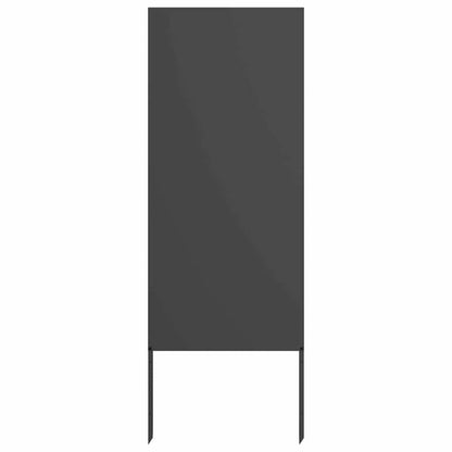 Schermo per privacy in giardino Traforo Nero 50 x 140 cm