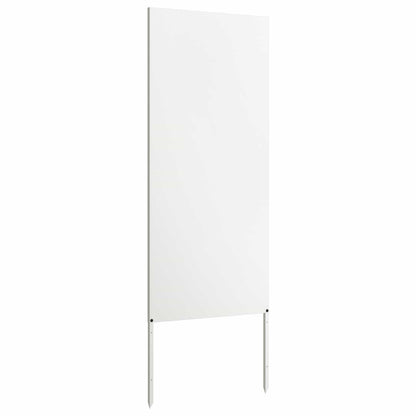 Schermo per privacy in giardino Traforo Bianco 50 x 140 cm