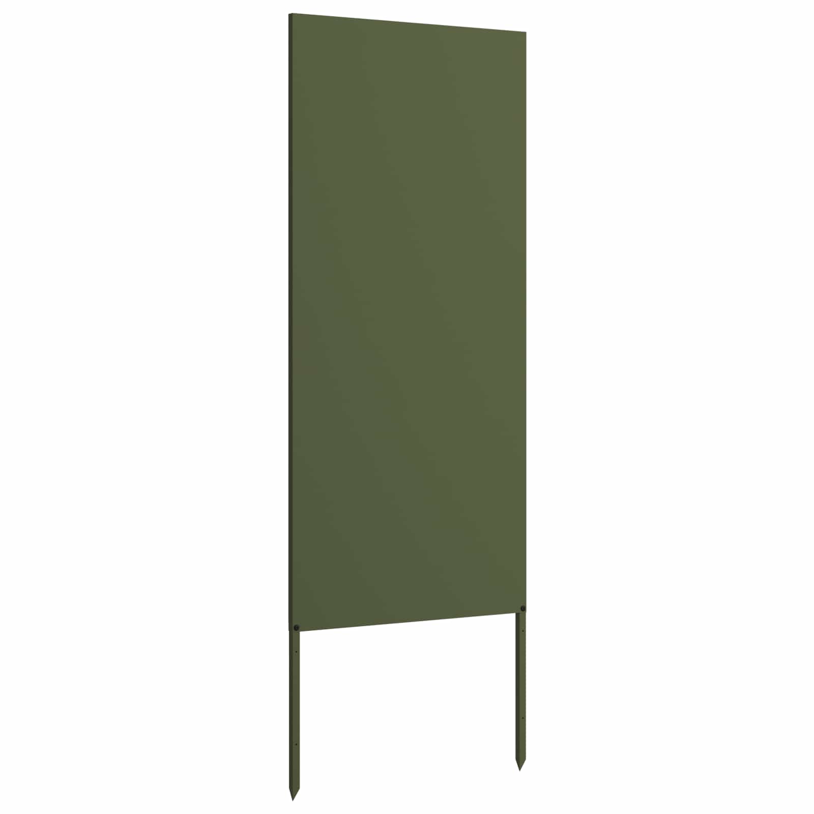 Schermo per privacy in giardino Oliver verde 50 x 140 cm | homemem39