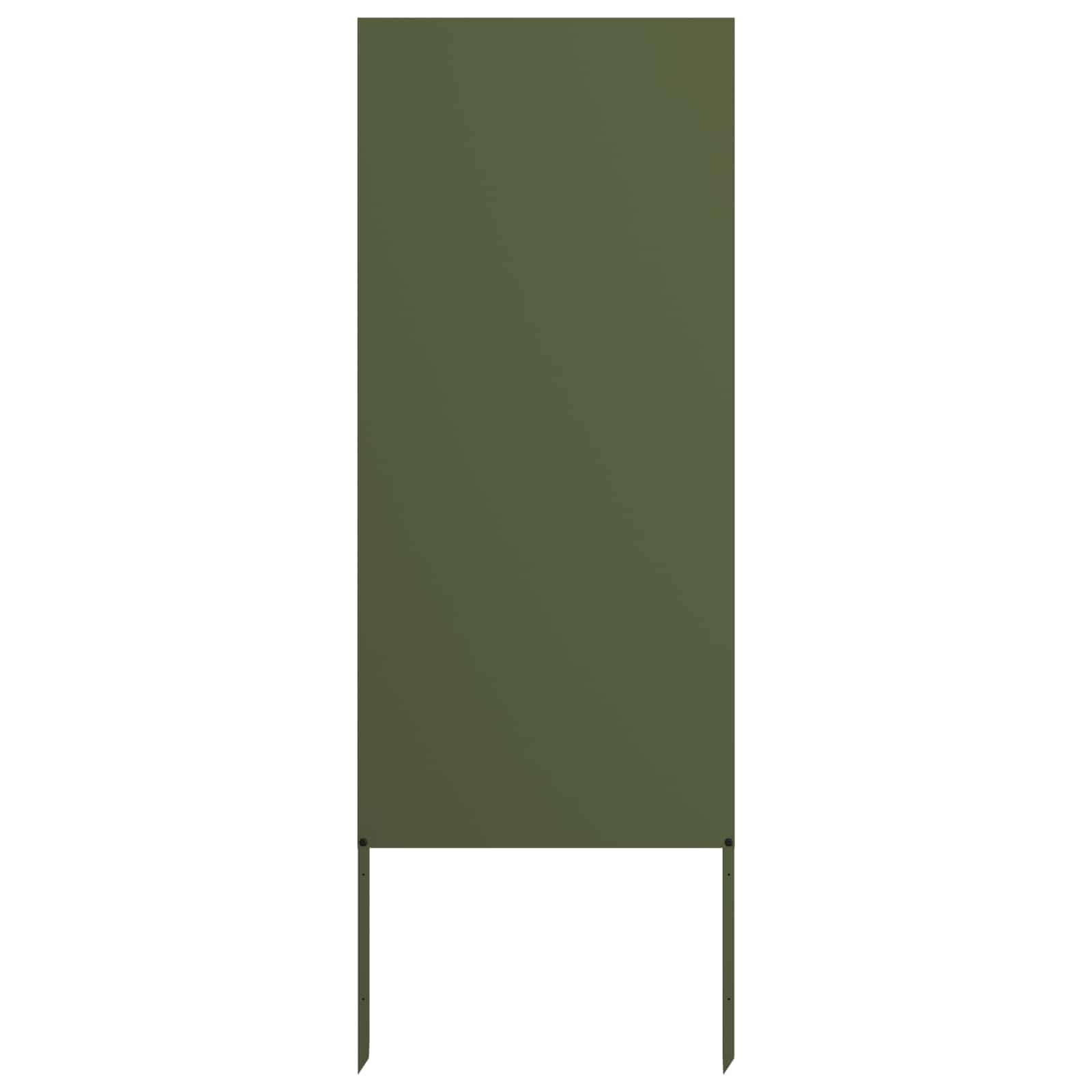 Schermo per privacy in giardino Oliver verde 50 x 140 cm | homemem39