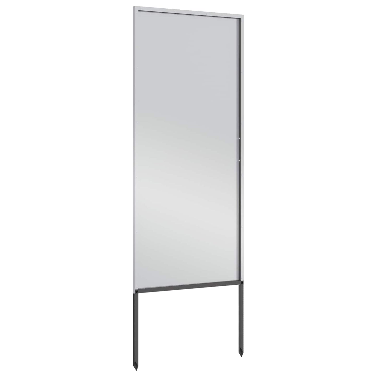 Schermo per privacy in giardino Traforo Argento 50 x 140 cm