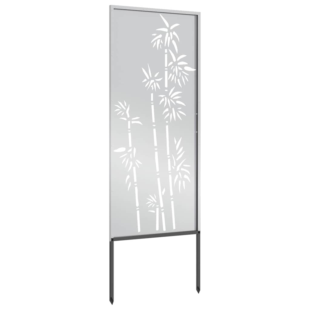 Schermo per privacy in giardino Floreale Argento 50 x 140 cm