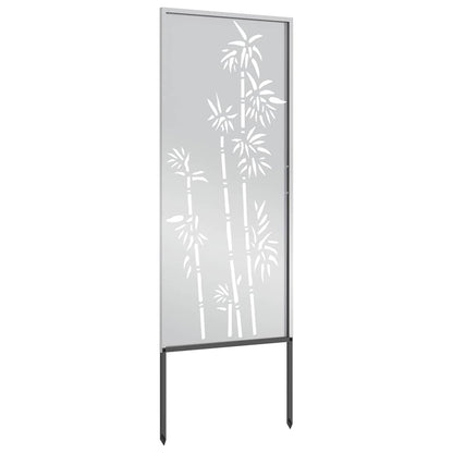 Schermo per privacy in giardino Floreale Argento 50 x 140 cm